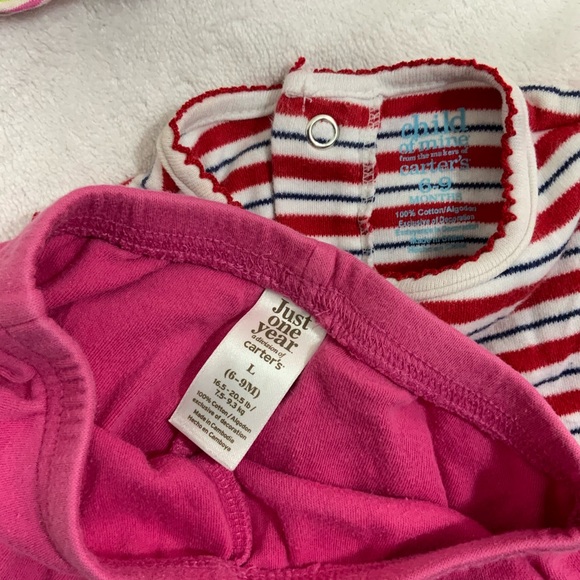 🔥3/$15🔥Girls 6-9 Months Spring Summer Bundle 7 Pieces - Picture 5 of 8